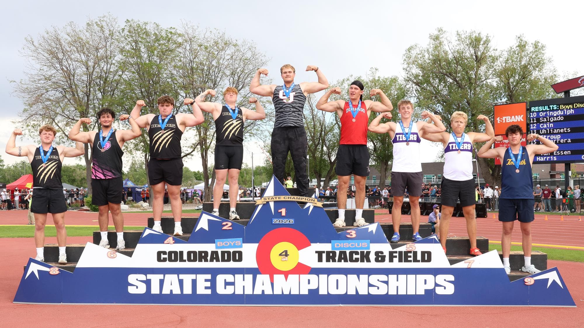 4A Boys Track - Discus