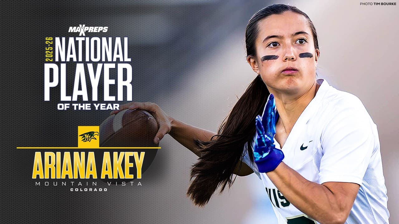 Flag Football: Mountain Vista’s Ariana Akey Named MaxPreps National Player of the Year