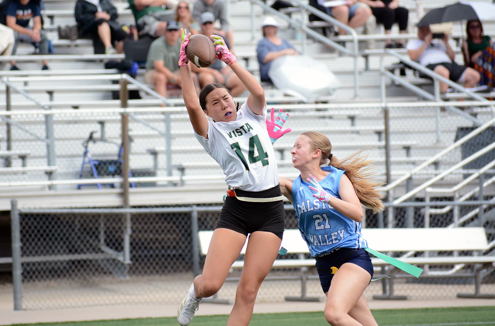 Mountain Vista’s flag football winning streak continues to soar
