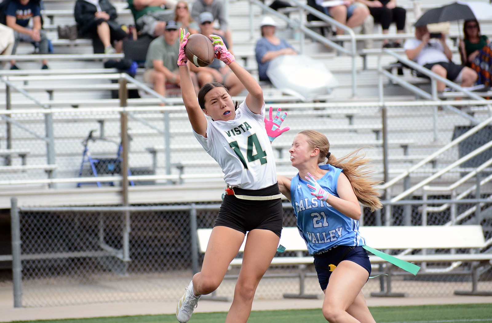 Mountain Vista’s flag football winning streak continues to soar