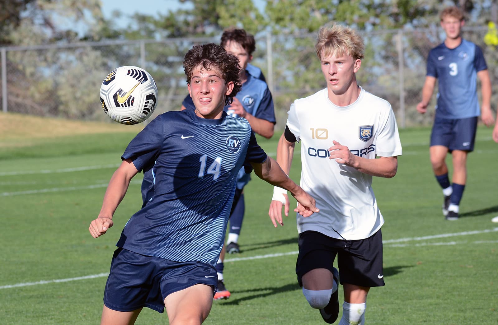 Ralston Valley and Evergreen boys soccer teams light up the scoreboard at NAAC
