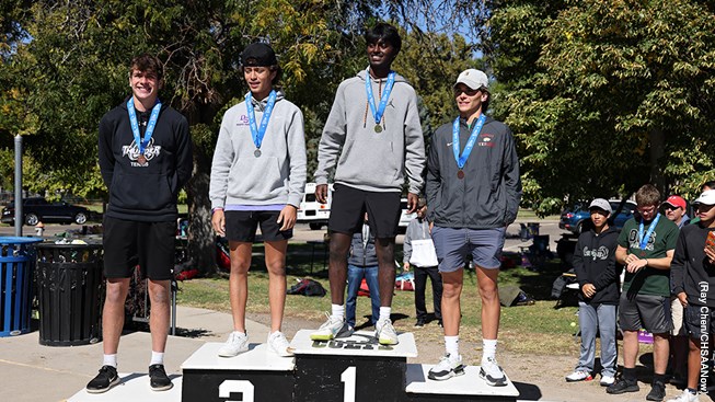4A Boys Tennis Individual Podium